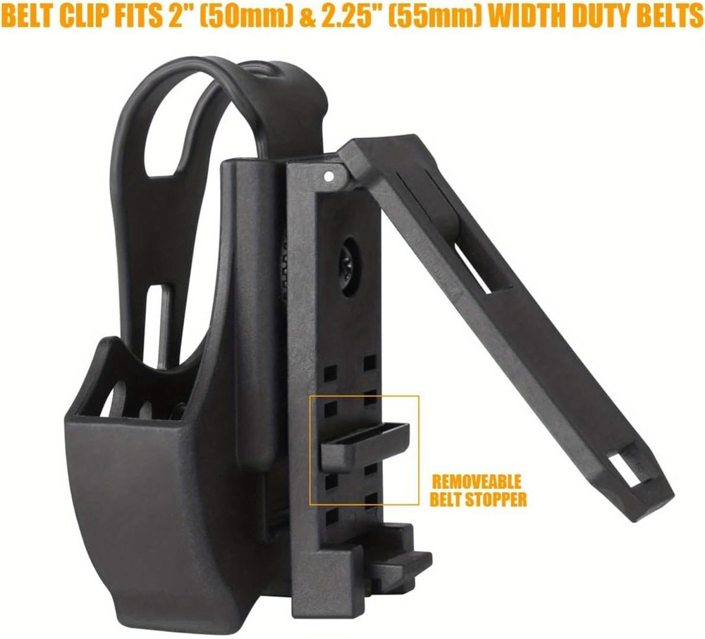Upgrade Polymer Handcuff Case for Most Chain or Hinged Cuffs,Fits ASP, Quick Rel