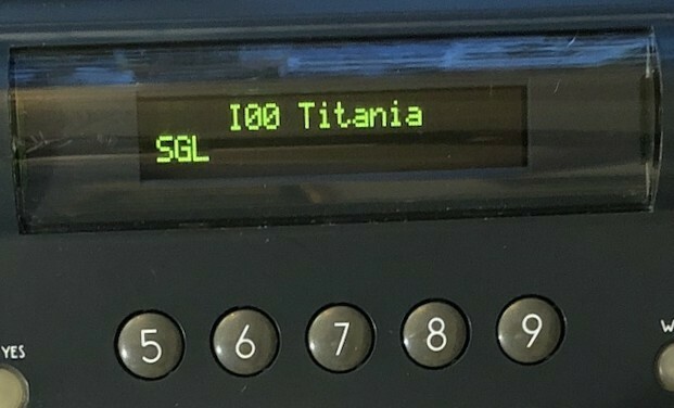 Korg 707 (Super Enhanced Black) PMVA LED Display !