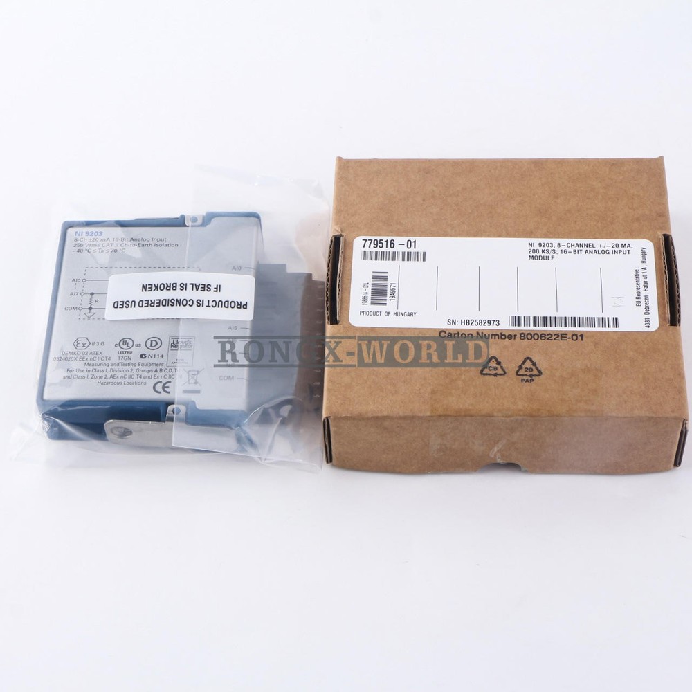 1PCS NEW National Instruments NI 9203 cDAQ Analog Current Input Module 779516-01