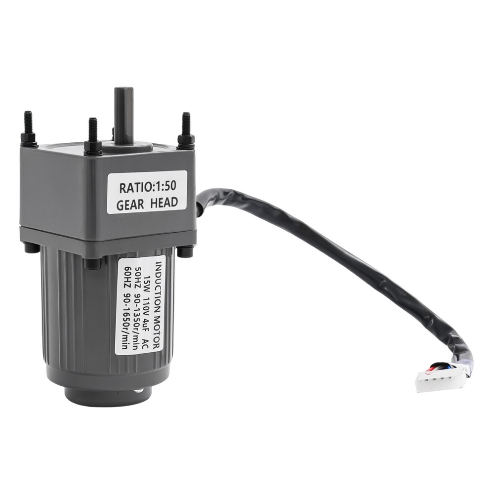 15W Adjustable Speed Motor AC Gear Motor Reversible Motor With Controller