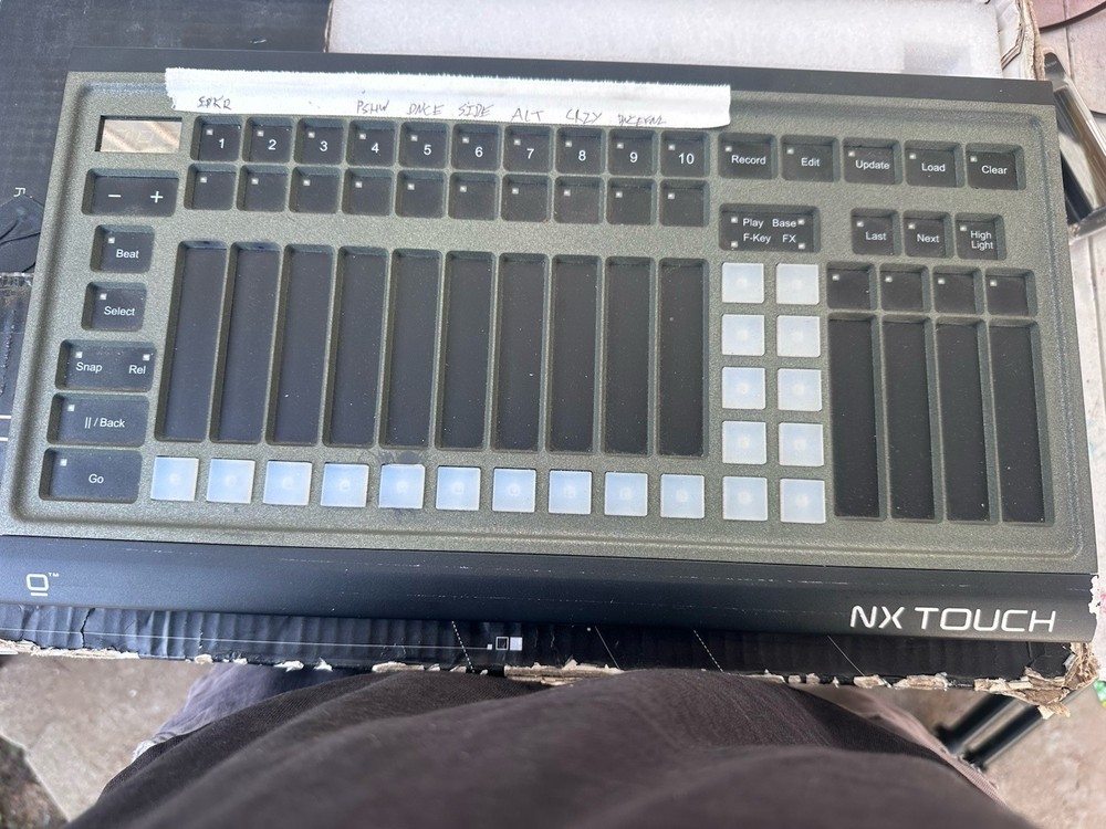 Obsidian NX Touch DMX Lighting Controller Tested and USB Cable