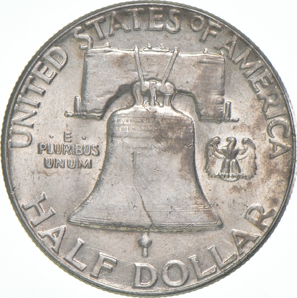 1955 Franklin Half Dollar AU