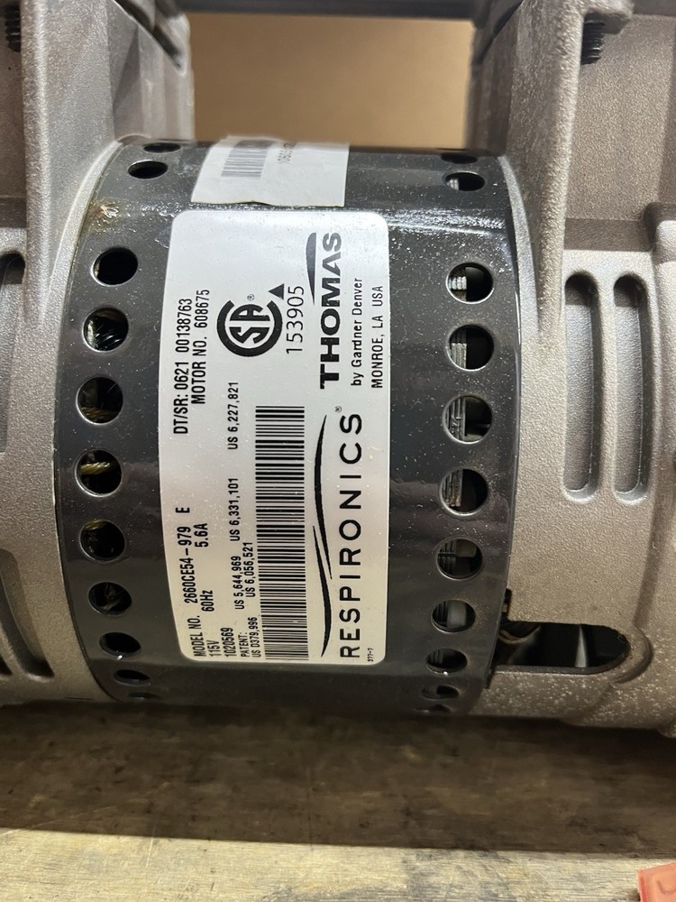 Rebuilt Thomas Compressor Pump 2660 CE54 - 979d