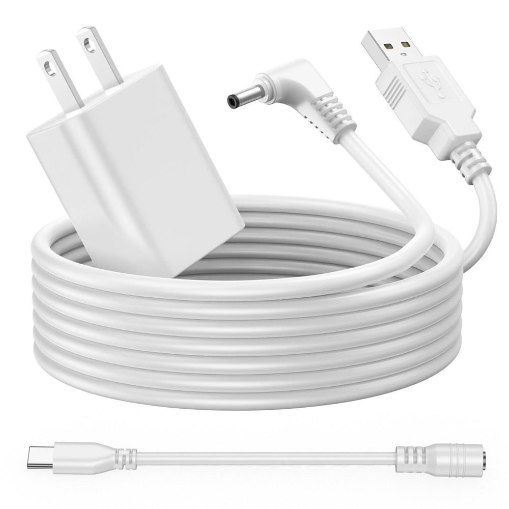 13ft Power Adapter Charger Cable For Ring Pan Tilt Stick Up Camera