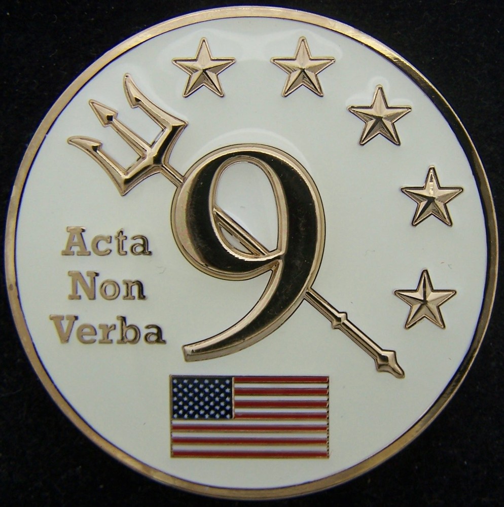 Military Sealift Command Challenge Coin