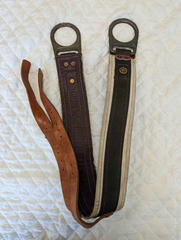 Leather Linemens Climbing Utility Belt