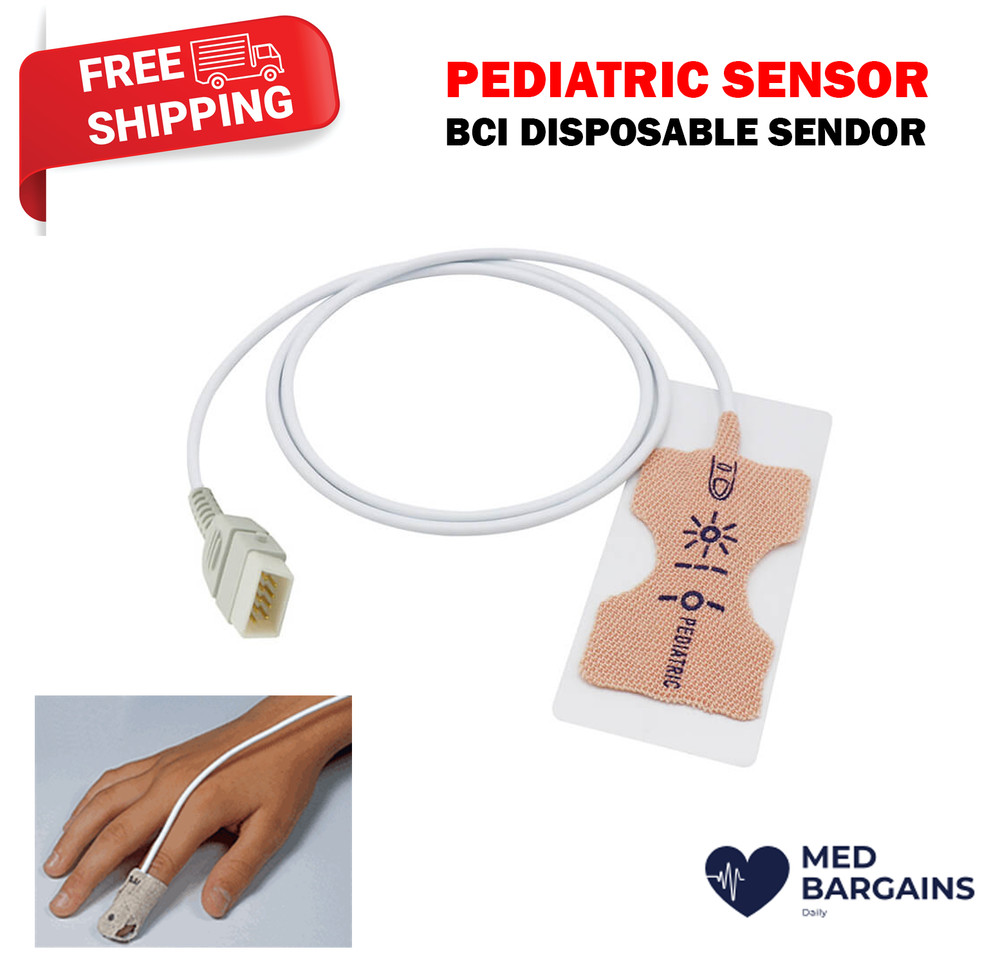 BCI 1301 Pediatric Disposable Oximetry Finger Sensor