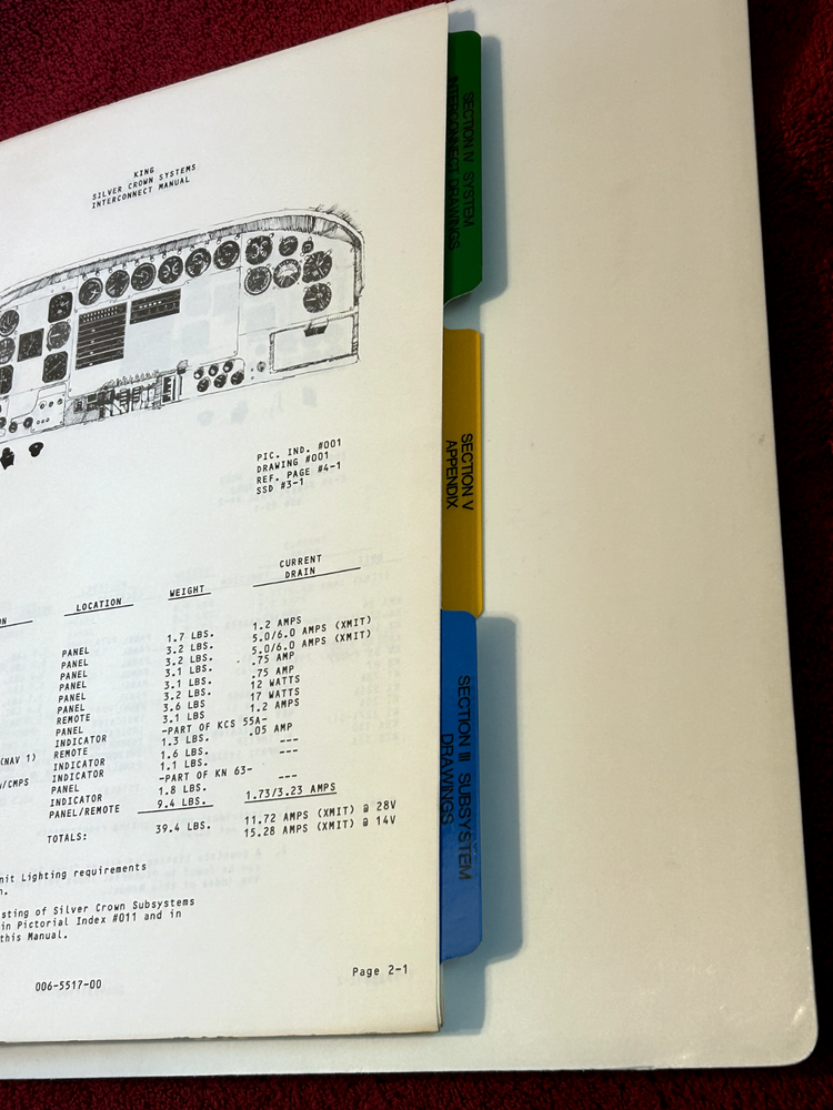 KING SILVER CROWN SYSTEMS INTERCONNECT MANUAL P/N 006-5517-00