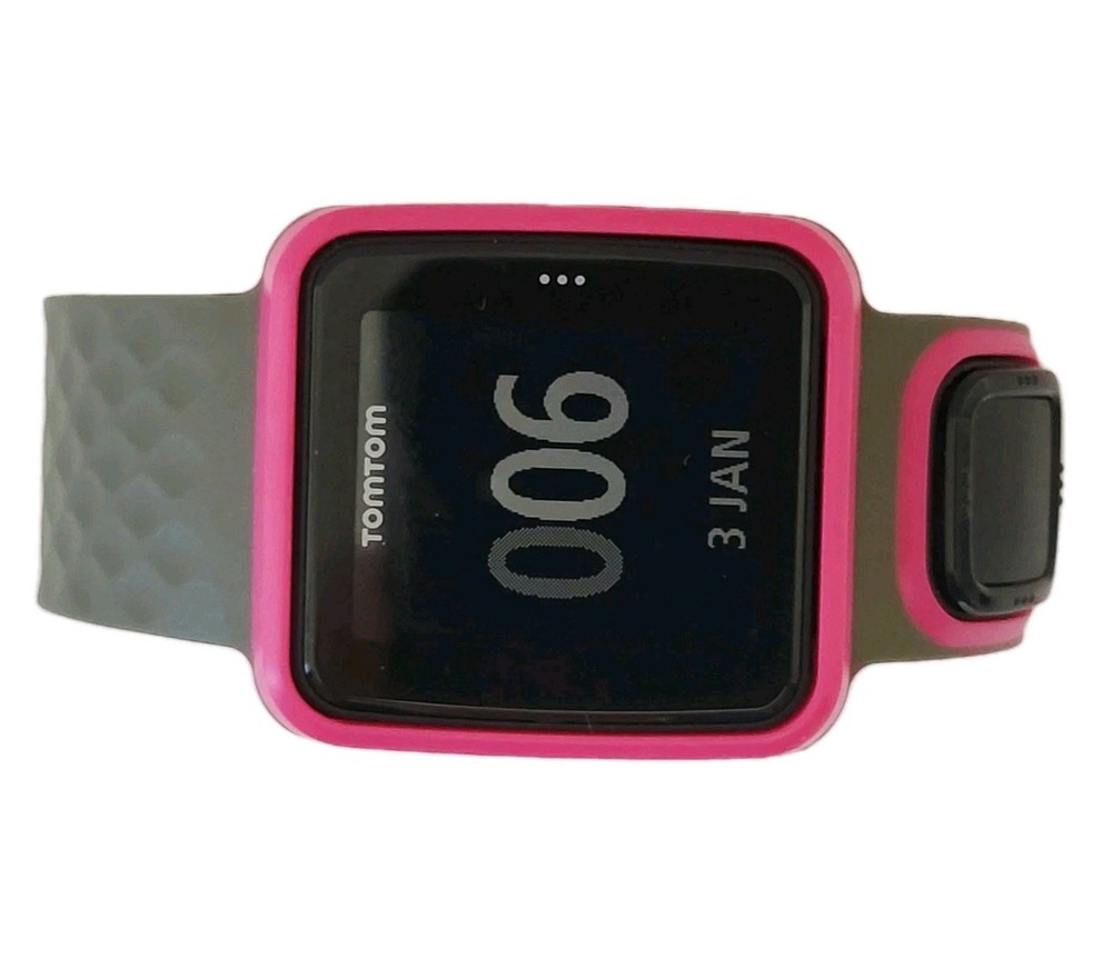 TomTom GPS Watch TomTom Runner 8RS00 Multi-Function 38mm Fits To 7.75" Working