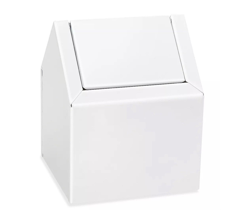 HOSPECO Double Entry, Swing Top Floor Receptacle