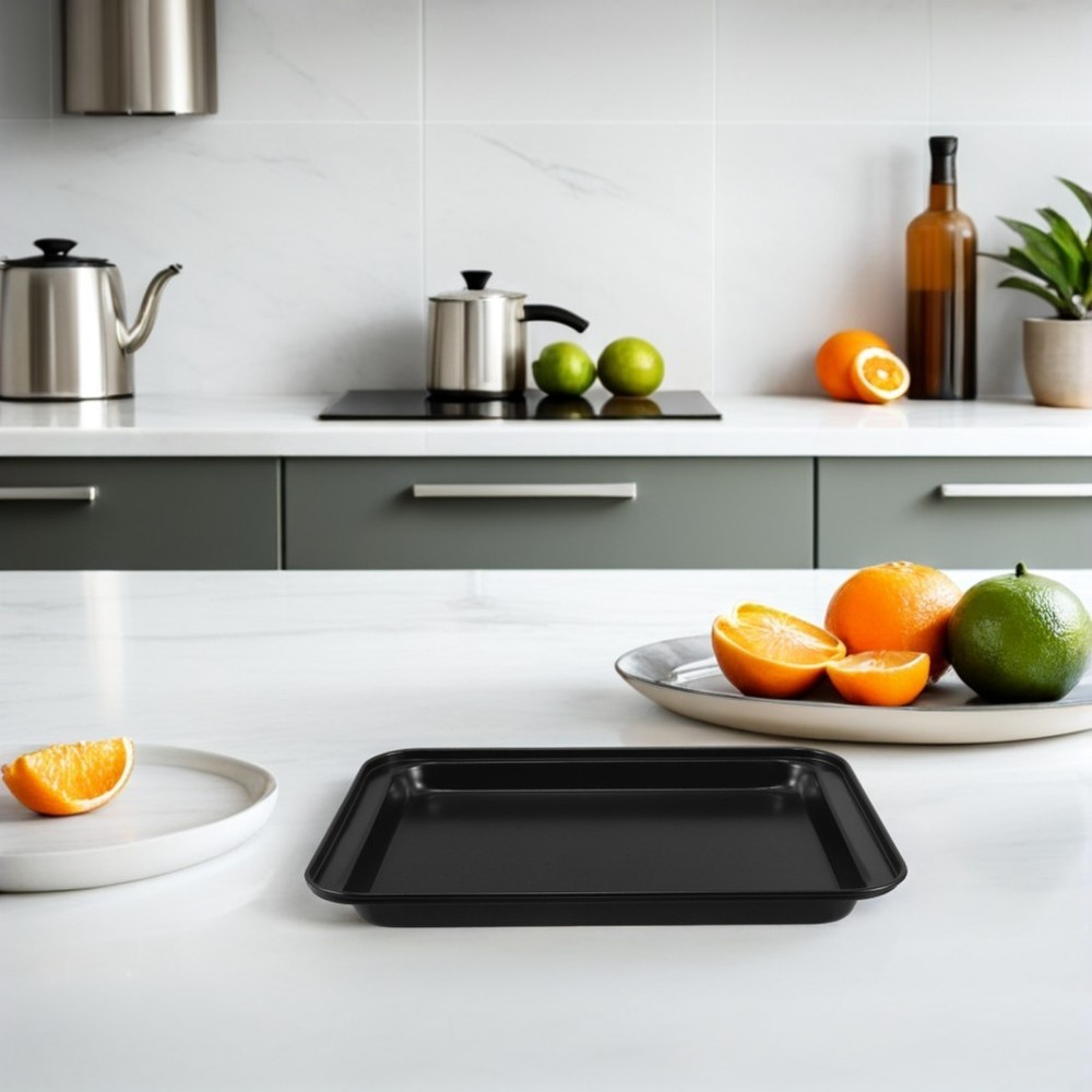 Rectangular Non-stick Baking Pan Sheets for Oven Rectangle Cookie Bakery Tray