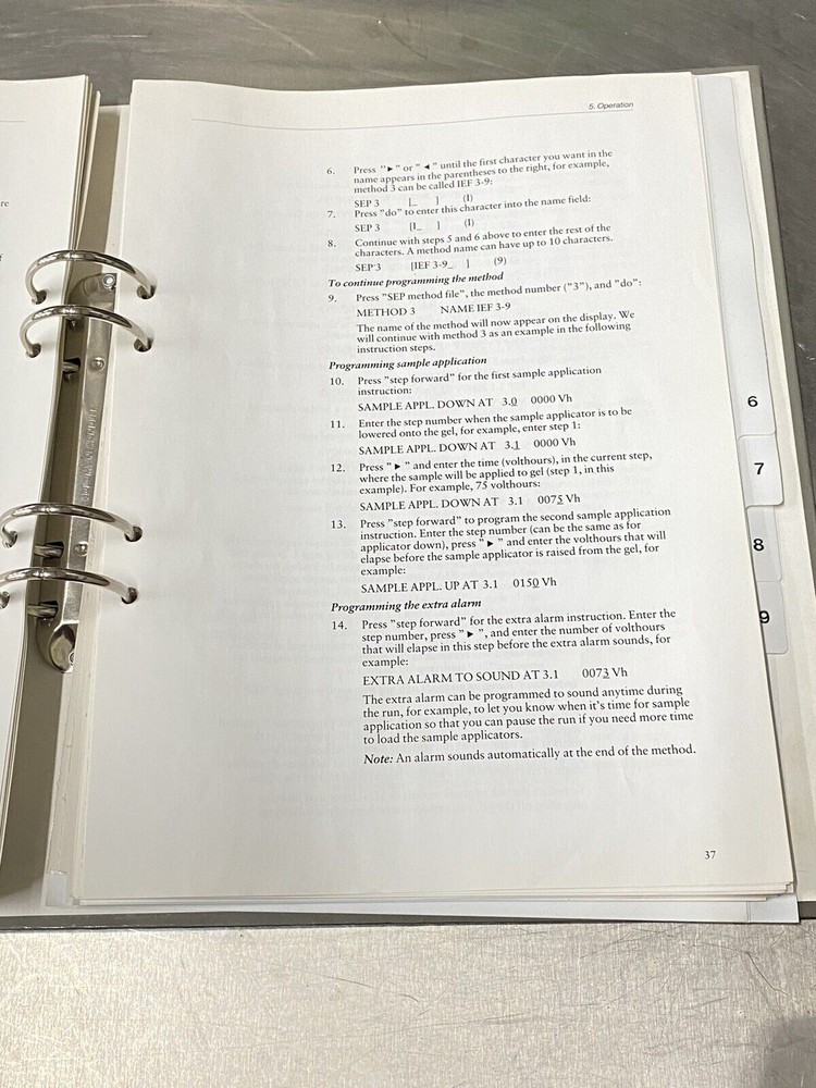 Pharmacia Phast System - Users Guide / Instruction / Manual