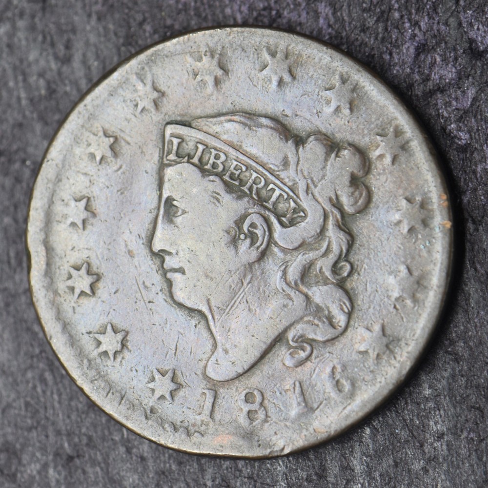 1816 Coronet Head Large Cent 1C - COINGIANTS -
