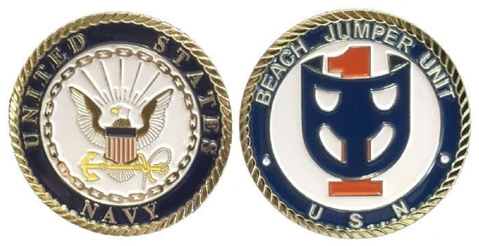 Beach Jumper Unit One Challenge Coin