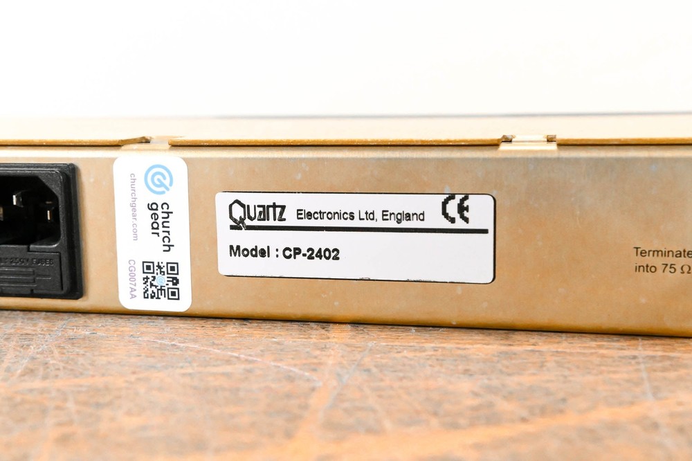 Evertz Quartz CP-2402 1RU 29-Button Remote Control Panel CG007AA