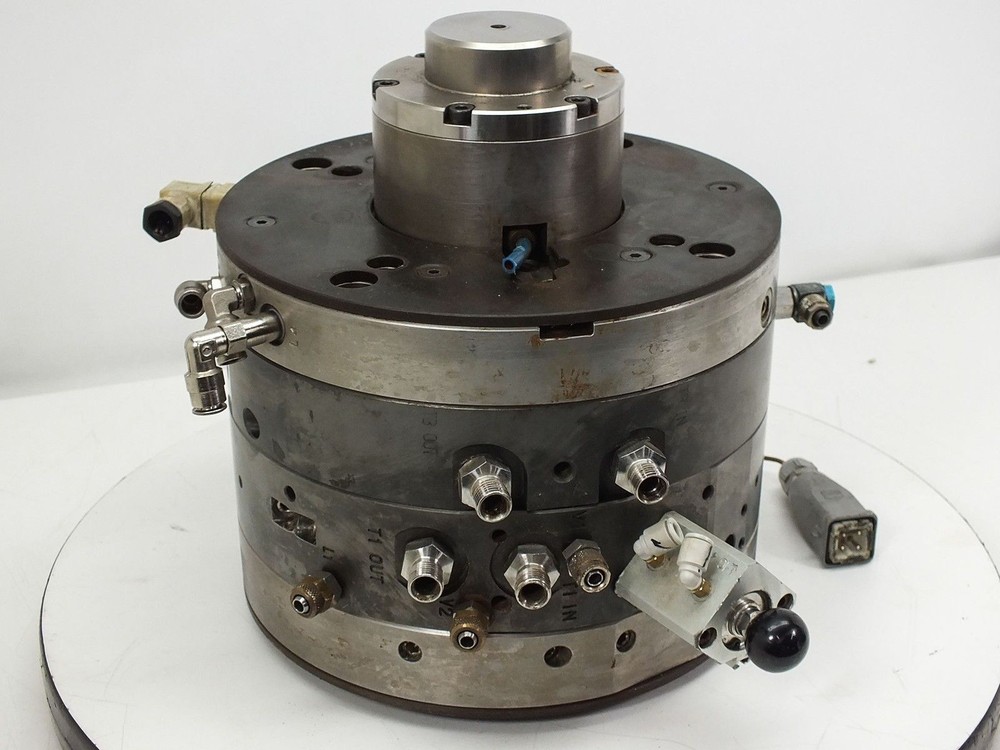 AWM Mold Tech AG Injection Molder Head for CD / DVD / Blu-ray Discs Netstal DC