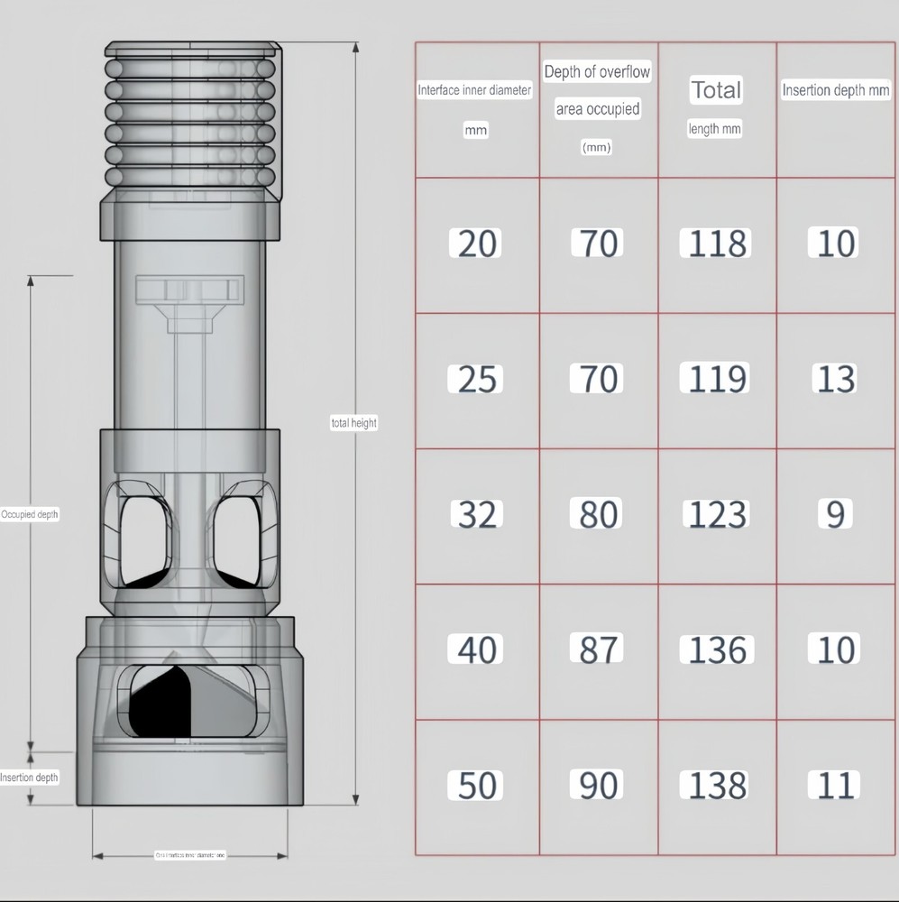 Aquarium Drain Silencer