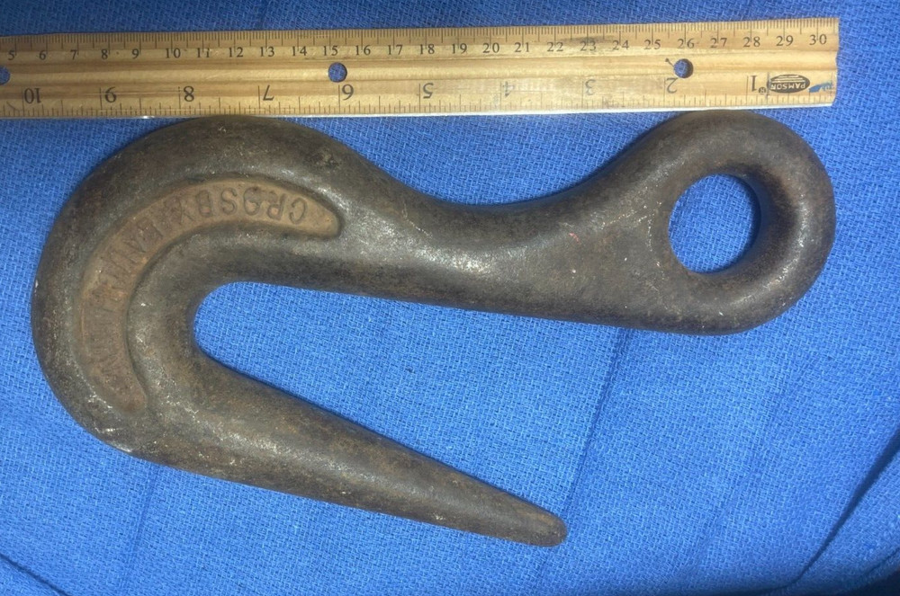 Crosby Laughlin S.W.L. 2T. Hook 🪝 SORTING, PELICAN, LAY OUT, SHAKE OUT HOOK