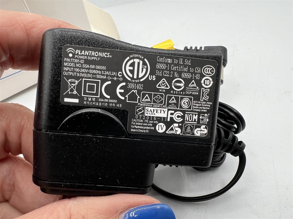 AUTHENTIC NEW PLANTRONICS 77391-02 POWER SUPPLY
