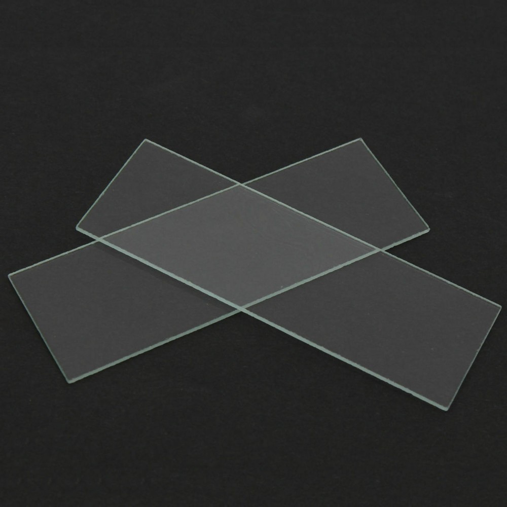 1mm Thickness Microscope Slides 5pcs coverslips 25.4mmx76mmx1mm