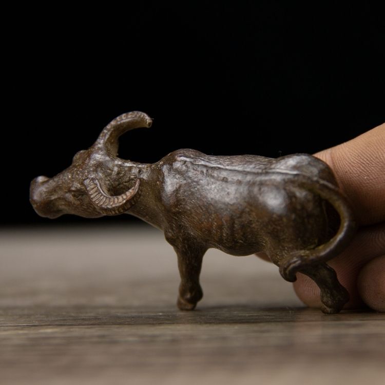 Chinese Antique Buffalo Statue Small Ornaments