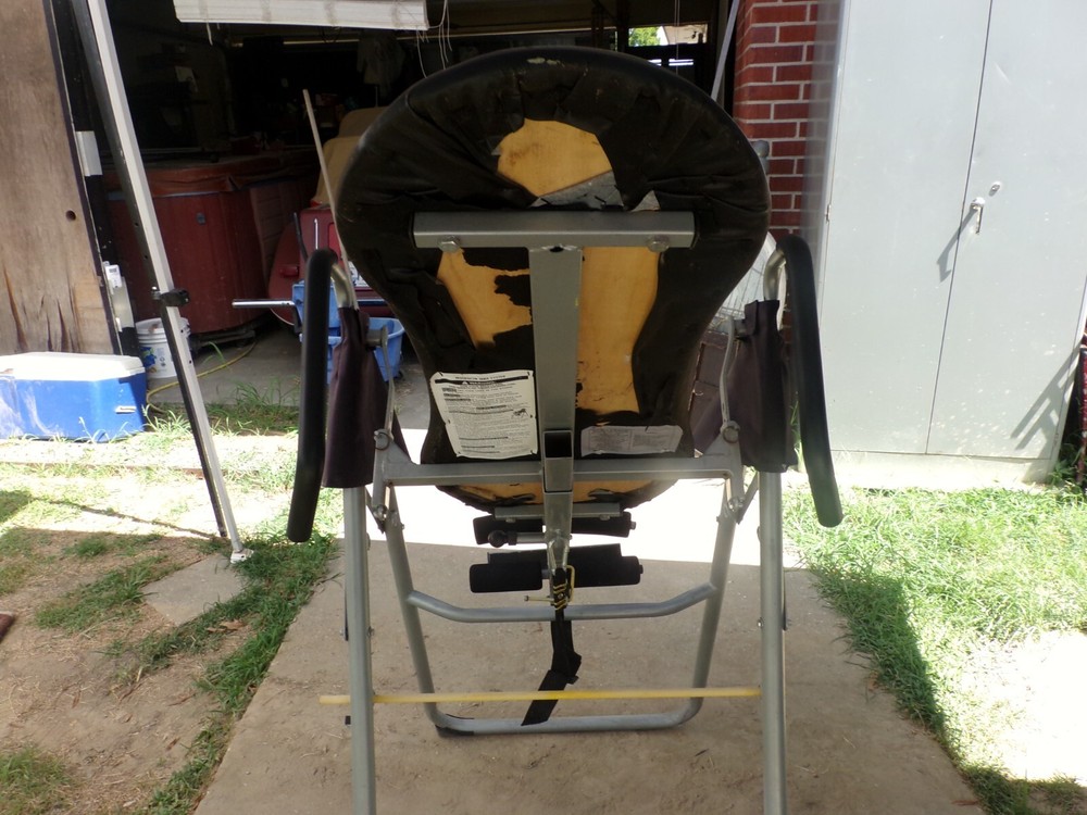 Fitness Reality Inversion table for back pain relief.