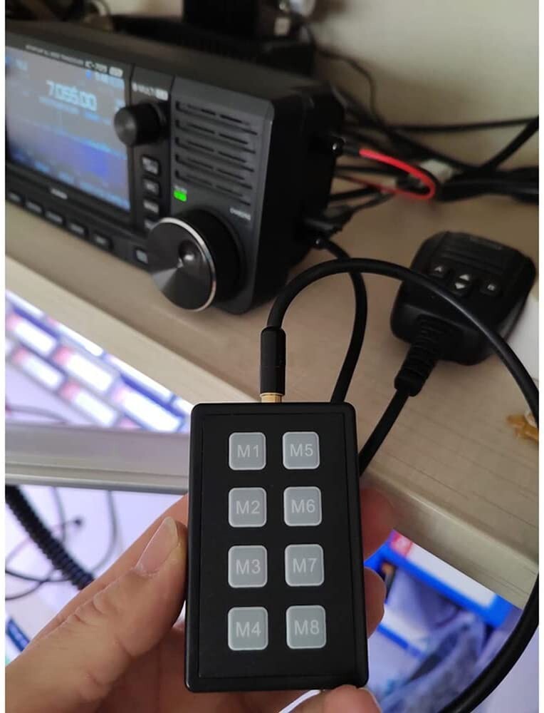 External Keypad for ICOM Transceivers for IC-705 IC-7610