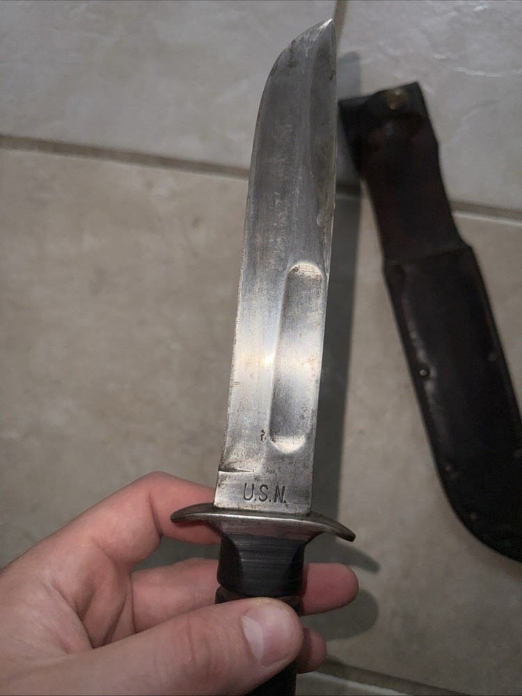 WWII USN Fighting Knife
