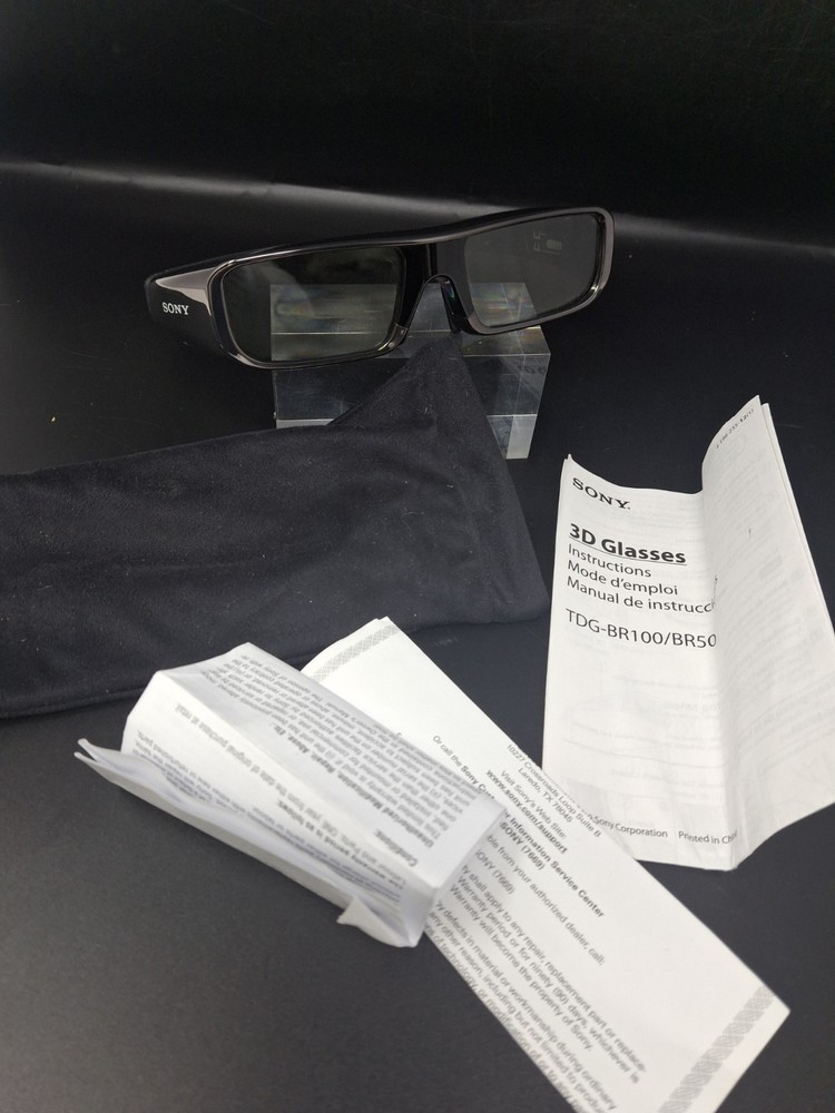 Sony TDG-BR100 3D Active Glasses   ( 1 Pair)