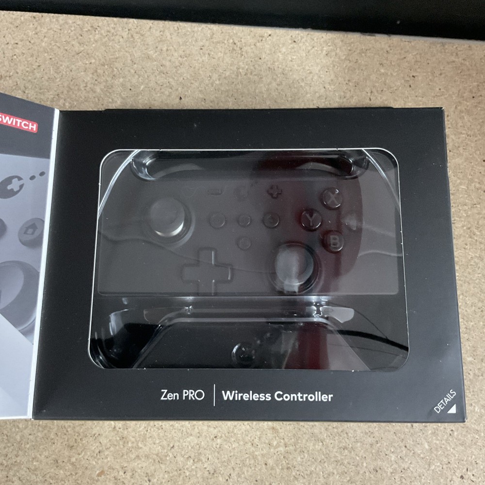 ZEN PRO Wireless Gaming Controller - Black New Damaged Box