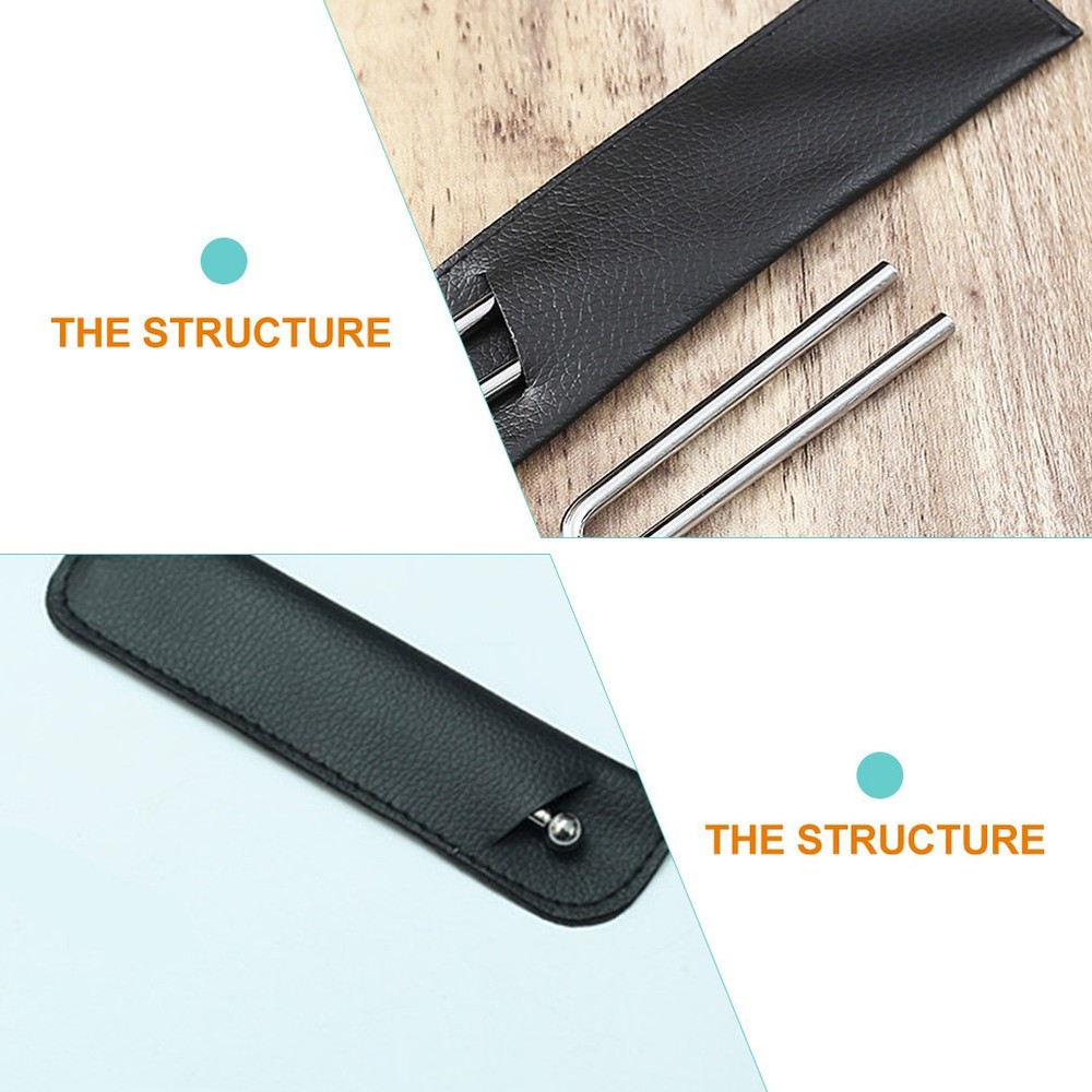 3Pcs Round Tuning Fork Storage Pouches Tuning Fork Storage PU Containers