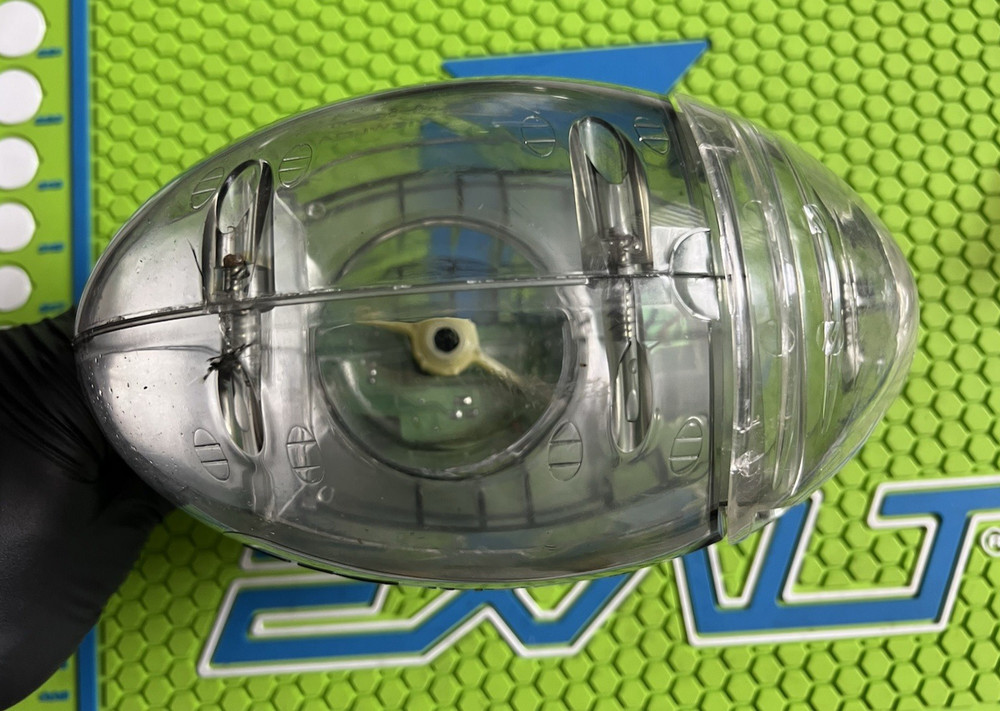 VIEWLOADER 12V VL EVOLUTION EVLUTION 2 PAINTBALL LOADER HOPPER -SMOKE -TESTED OG