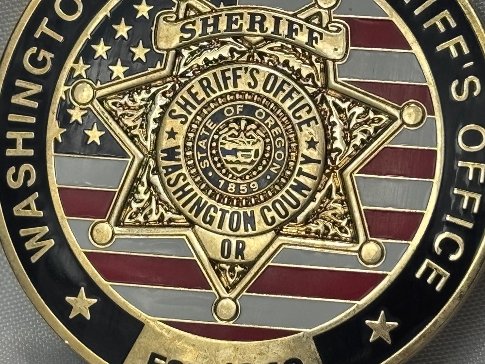Washington County Sheriff's Office Challenge Coin Honor Guard