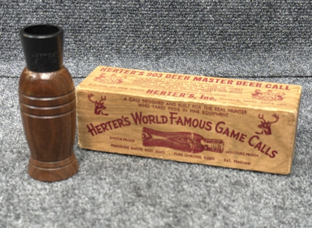 Herter's 903 Deer Master Deer Call Original Box