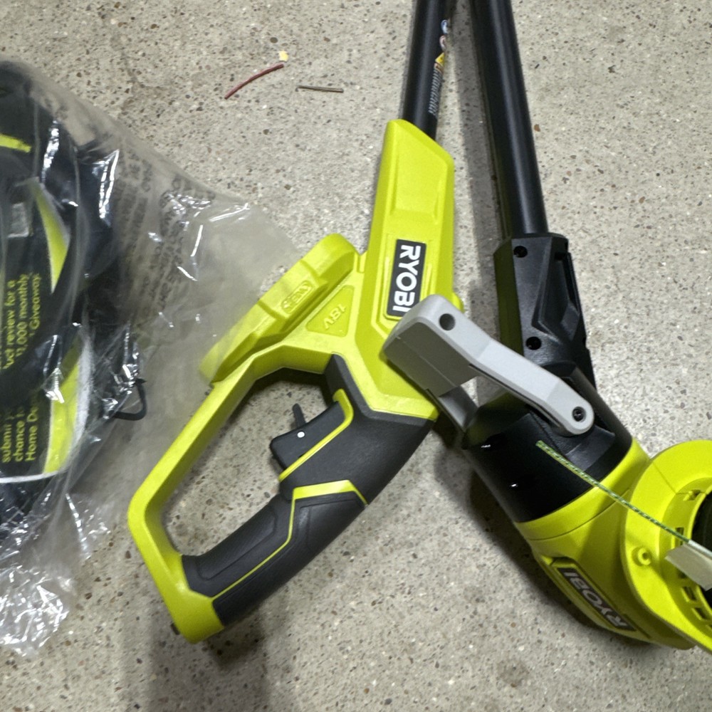 RYOBI 18V 13 in. Cordless Battery String Trimmer/Edger (Tool Only) R12
