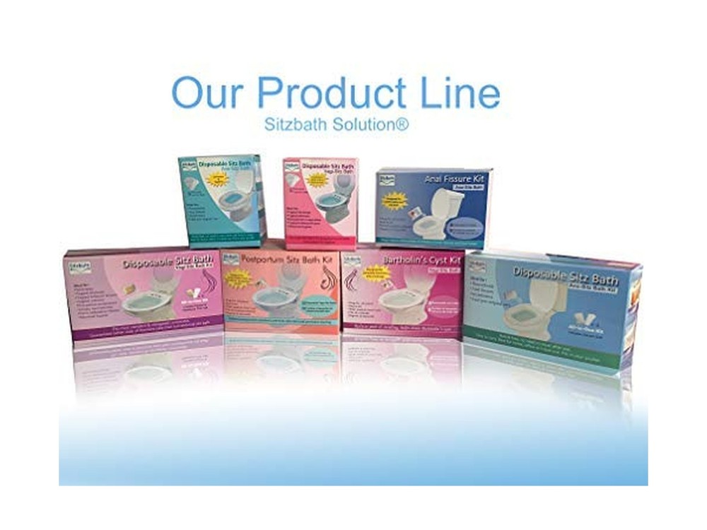 Ano- Sitz Bath Kit, Disposable Sitz Bath Soak for Hemorrhoids