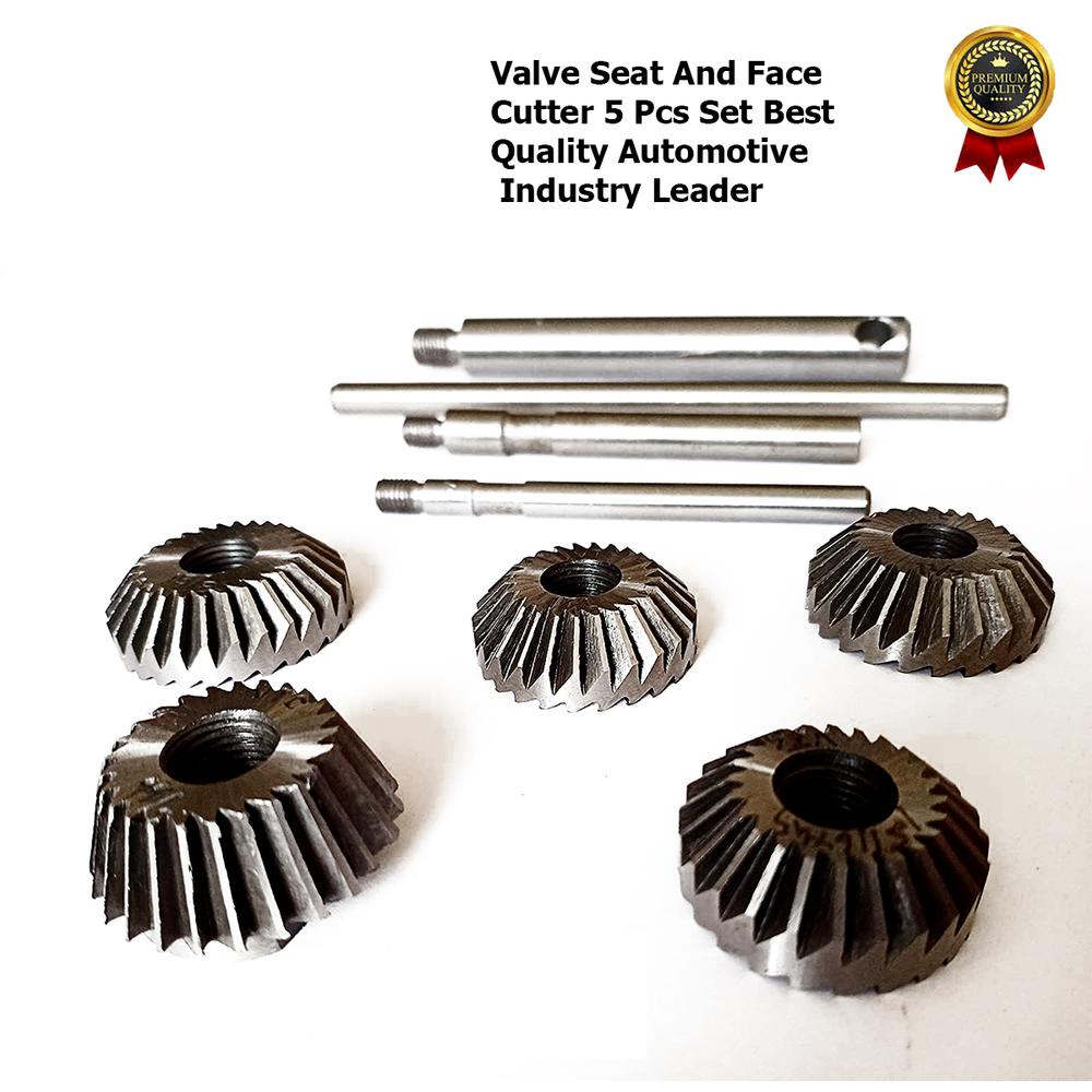 Valve Seat And Face Cutter 5 Pcs Set