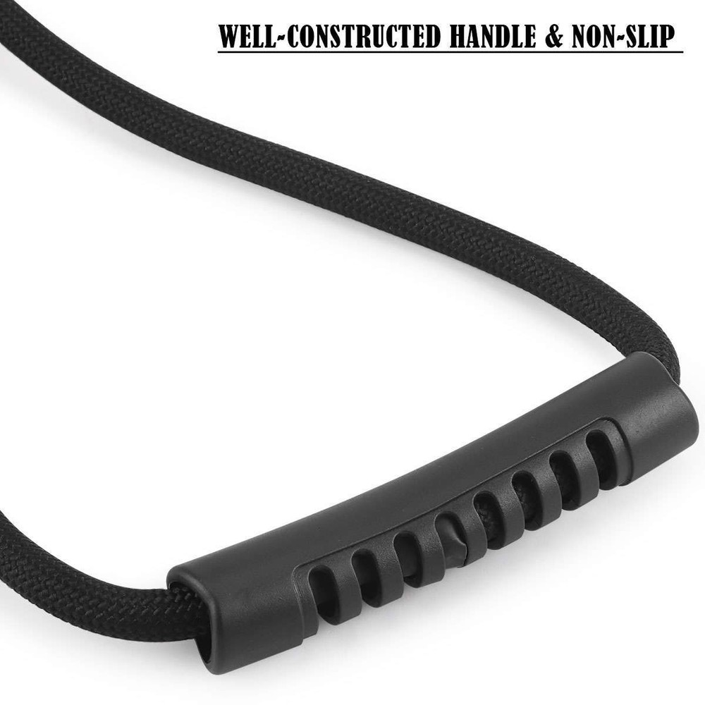 2PC 27.6'' Storage Straps Hook Loop Extension Cord Storage Holder Organizer Rope