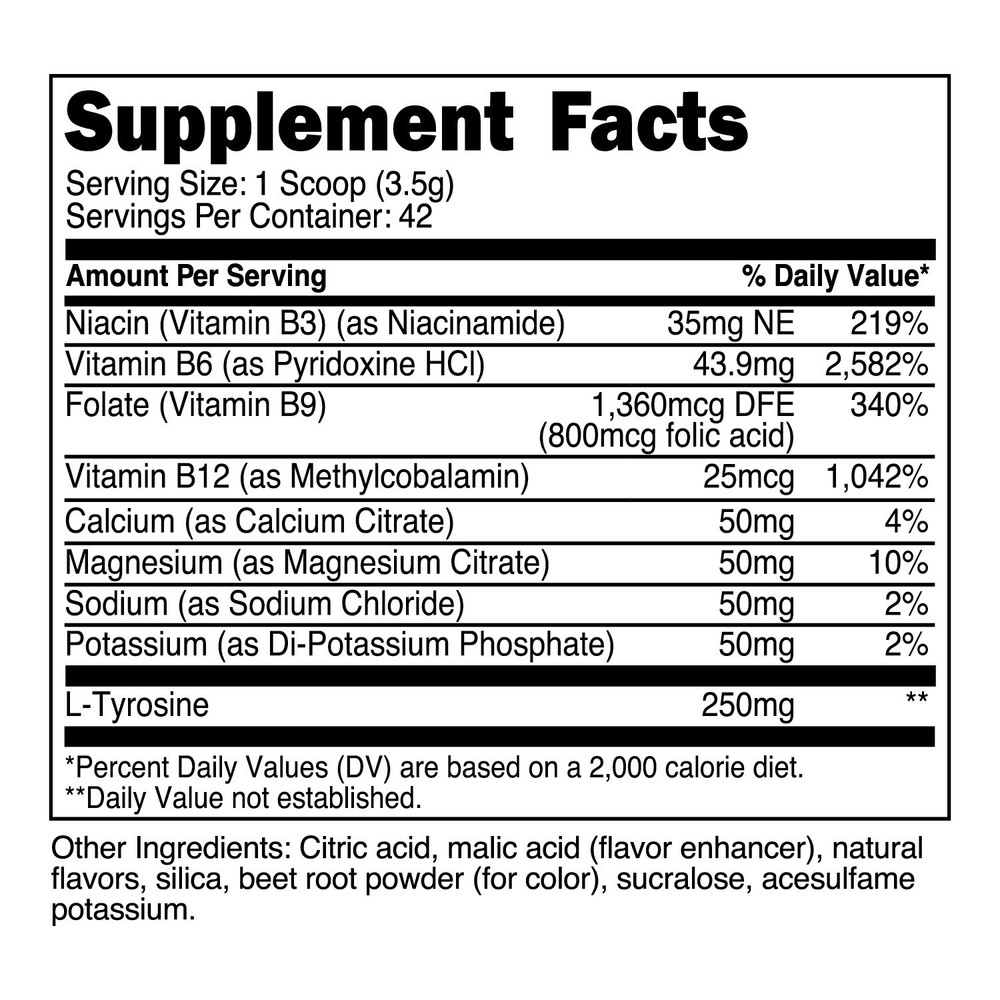 TransformHQ Hydration 42 Servings (Cherry Limeade) - Electrolyte Drink Mix