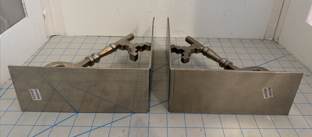 Metal Skeleton KEY Bookends Heavy