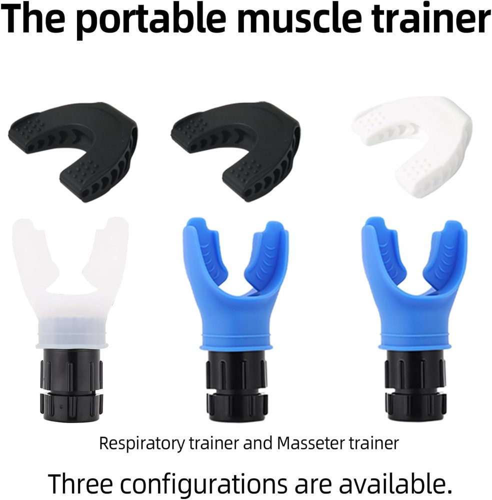Oxyflow Portable Adjustable Trainer for Oral and Muscular Exercise-Designed for