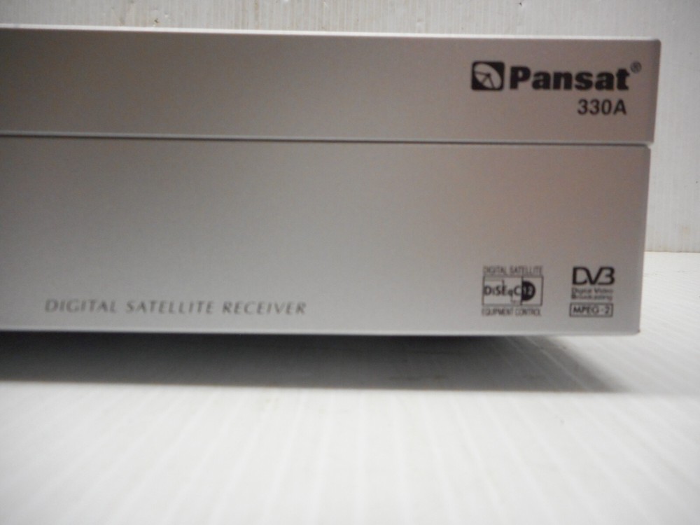 Pansat Satellite Reciever Box Model 330A No Remote