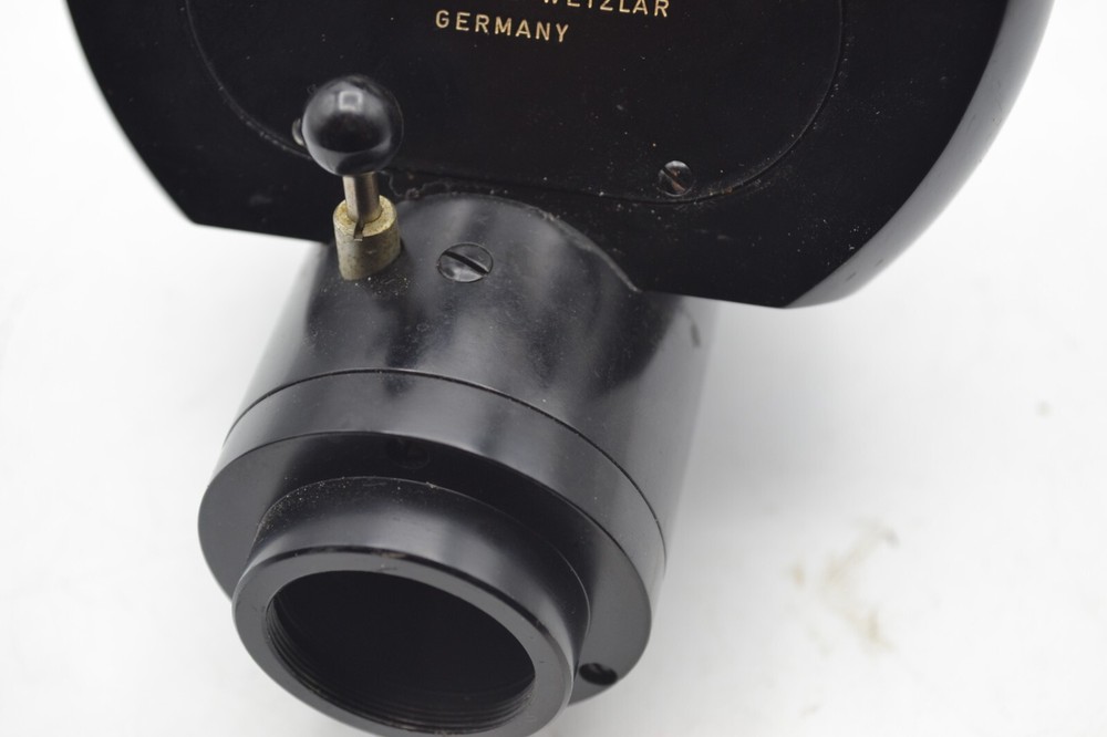 TRIPLE VISION LEITZ MICROSCOPE HEAD VINTAGE