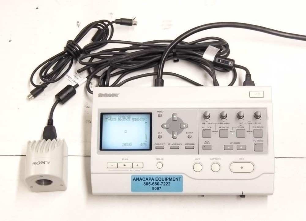 Sony DXC-S500 5 Megapixel Color Digital Camera w/ Controller For Microscope 9097