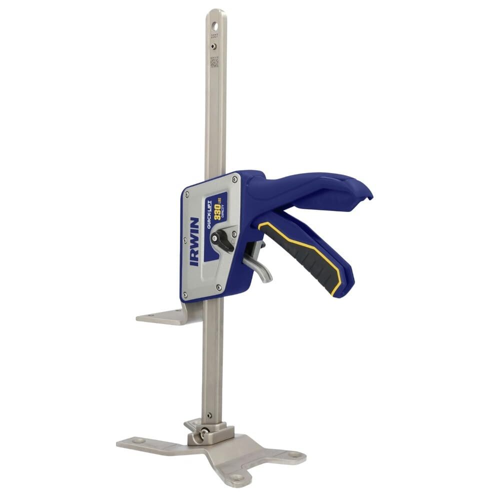 IRWIN Quick Lift Construction Jack 330 lb Capacity Adjustable Leveling Tool