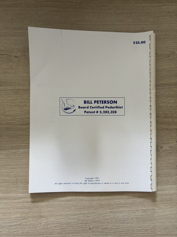 Bill Peterson Bio-Dynamic Direct Mold System Custom Made Foot Orthotics