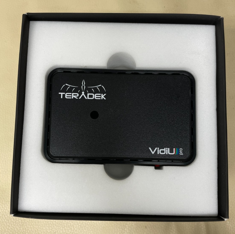 Teradek VidiU Pro Streaming Device H.264 Web Encoder Power Supply Included