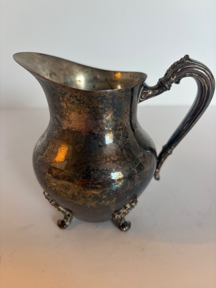 Rogers Eagle Star Model Vintage Silver-Plated Water Pitcher