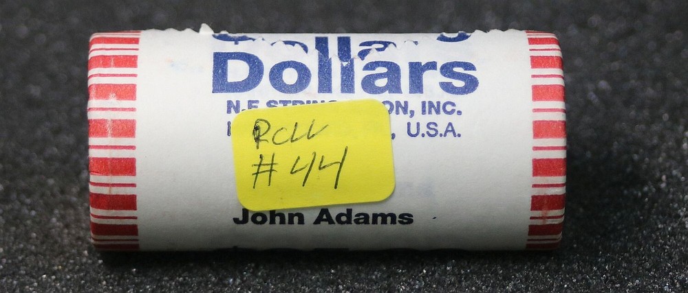 2007 John Adams Presidential Dollar Roll ~ Look for Errors and Mint. #44