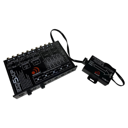 Massive Audio EQ5XP 5 Band Parametric Equalizer with Built-in 3-Way Crossover